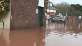 FIRE AND RESCUE SERVICES ASSIST THE PUBLIC AT MONNOW STREET, MONMOUTH
