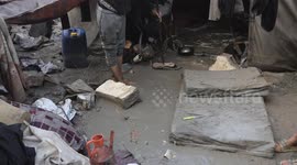 Palestinians face harsh winter as flooded tents worsen conditions in Gaza