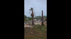 Storm damage leaves homes and trees devastated in Albufeira, Portugal