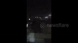 Syria: Rocket attack in the Mezzah district of Damascus