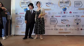 Focus On Ability Short Film Festival red carpet, Sydney, Australia