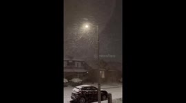 Canada: Lake-Effect Snow Squalls Hit Southern Ontario