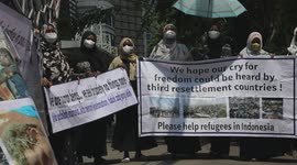 Protesters hold rally in Jakarta against 'genocide' in Sudan