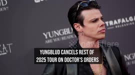 Yungblud cancels rest of 2025 tour on doctor's orders