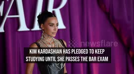 Kim Kardashian vows to keep studying for bar exam: 'This dream means too much'