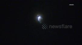 US, Los Angeles: Simi Valley SpaceX Sentinel-6B Launch