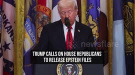 Trump Calls on House Republicans to Release Epstein Files