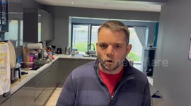 Homeowner left with £40k worth of damage after Storm Claudia flooded his four-bed