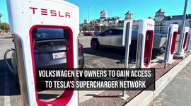 Volkswagen EV Owners to Gain Access to Tesla's Supercharger Network