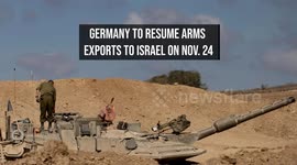 Germany to Resume Arms Exports to Israel on Nov. 24