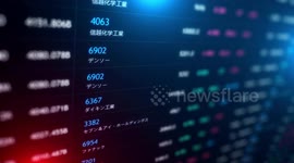 UNCAPTIONED: Japan Tourism And Retail Stocks Tumble Amid Escalating Row With China Over Taiwan