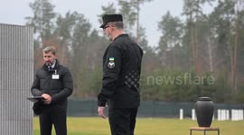 Kyiv holds final farewell to soldier Oleksii Chubashev