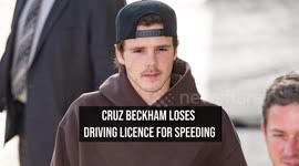 IN CASE YOU MISSED IT: Cruz Beckham loses driving licence for speeding