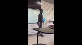 University Student Dresses Up as an Ant