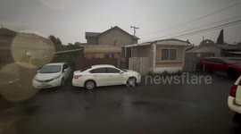 Rain will continue this week as the storm affects Los Angeles County