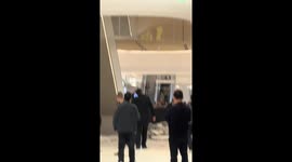 Shopping mall ceiling collapses injuring eight visitors in China