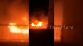 Palestine: Israeli Settlers Torch Cars in the West Bank Village