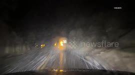 US, Los Angeles: Big Bear Fresh Snowfall