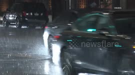 US, Los Angeles: Burbank Rain