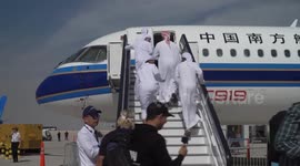 UAE: Dubai Airshow participants impressed by China's C919 passenger jet
