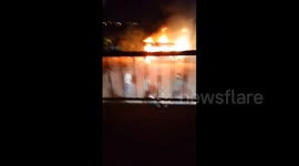 Property Set on Fire in al-Jaba Amid Ongoing Unrest in West Bank