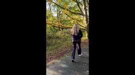 Tree Says No To Climbing Woman