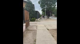 Small Creepy Clown Skips Down Street