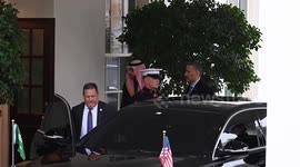 Crown Prince of Saudi Arabia Mohammed bin Salman at the White House