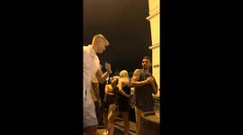 Drunk Man Punches Woman on Accident
