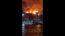 Japan: Massive Fire Rages in Oita, Leaving 1 Missing and Over 170 Buildings Damaged