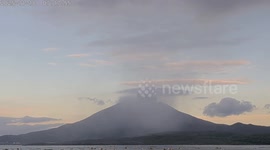 Japan: Volcano Fires Off 153rd Explosion With 900 Meter Column
