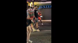 American tourist knocked out with a single punch on Thai island party strip