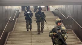 Germany: Bundeswehr Trains for Urban Combat in Berlin Subway Tunnel