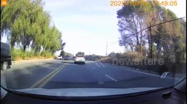 The Domino Effect on a Busy Road 