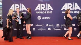 Cody Simpson arrives on the red carpet for the 2025 ARIA Awards, Sydney, Australia