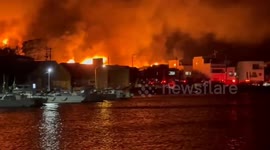 Fire destroys 170 buildings in southern Japan leaving one dead