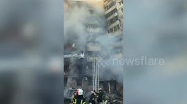 Russian strikes kill 10, injure dozens across Ukraine, Kyiv says