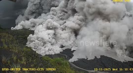 Indonesia raises alert level to highest as Semeru volcano erupts