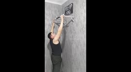 Pull-up bar detaches and sends man falling in Semey, Kazakhstan