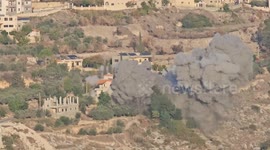 Israeli warplanes strike two villages in southern Lebanon
