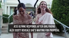 Jess Glynne responds after girlfriend Alex Scott reveals she's waiting for proposal