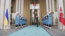 Turkish President Erdogan meets with Ukrainian counterpart Zelenskyy in Ankara