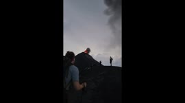 Summiting Fuego Volcano in Guatemala