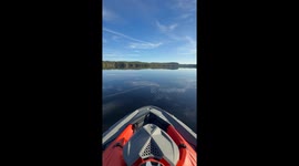 Glass Lake Creates Illusion Of Stillness
