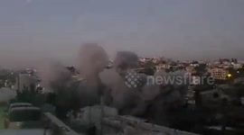 Lebanon: Moment of targeting the house in Tair Falsiya