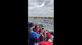 Formula 1 collision involving Gabriel Bortoleto in São Paulo, Brazil