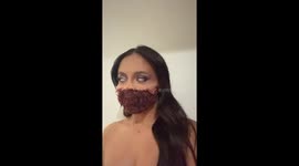 Halloween Horror Makeup Shocks Mom