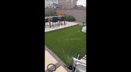 US: Thunderstorm Brings Hail to Las Vegas Valley