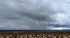Thick storm clouds gathering near Laughlin, Nevada, USA