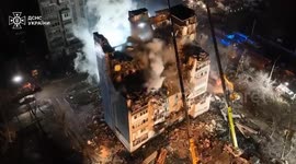 Ukraine: Search continues in Ternopil after Russian strike kills 26